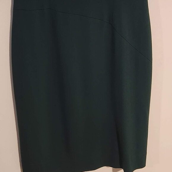 Kelly Green AsymmetricaDaniel Cremieux π Dress - Sz 10 - Sexy Silhouette - Picture 4 of 6